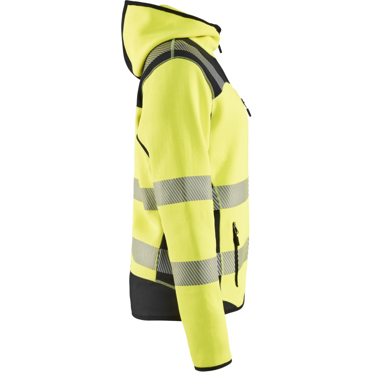 4967 Naisten highvis takki neulottu
