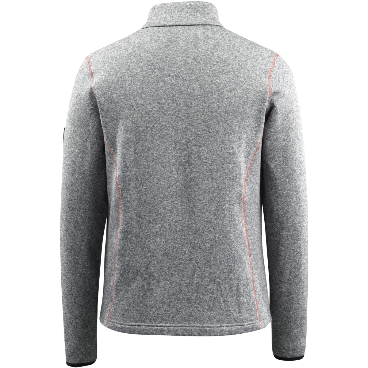 Neulottu neulepusero, jossa puolipitkä vetoketju