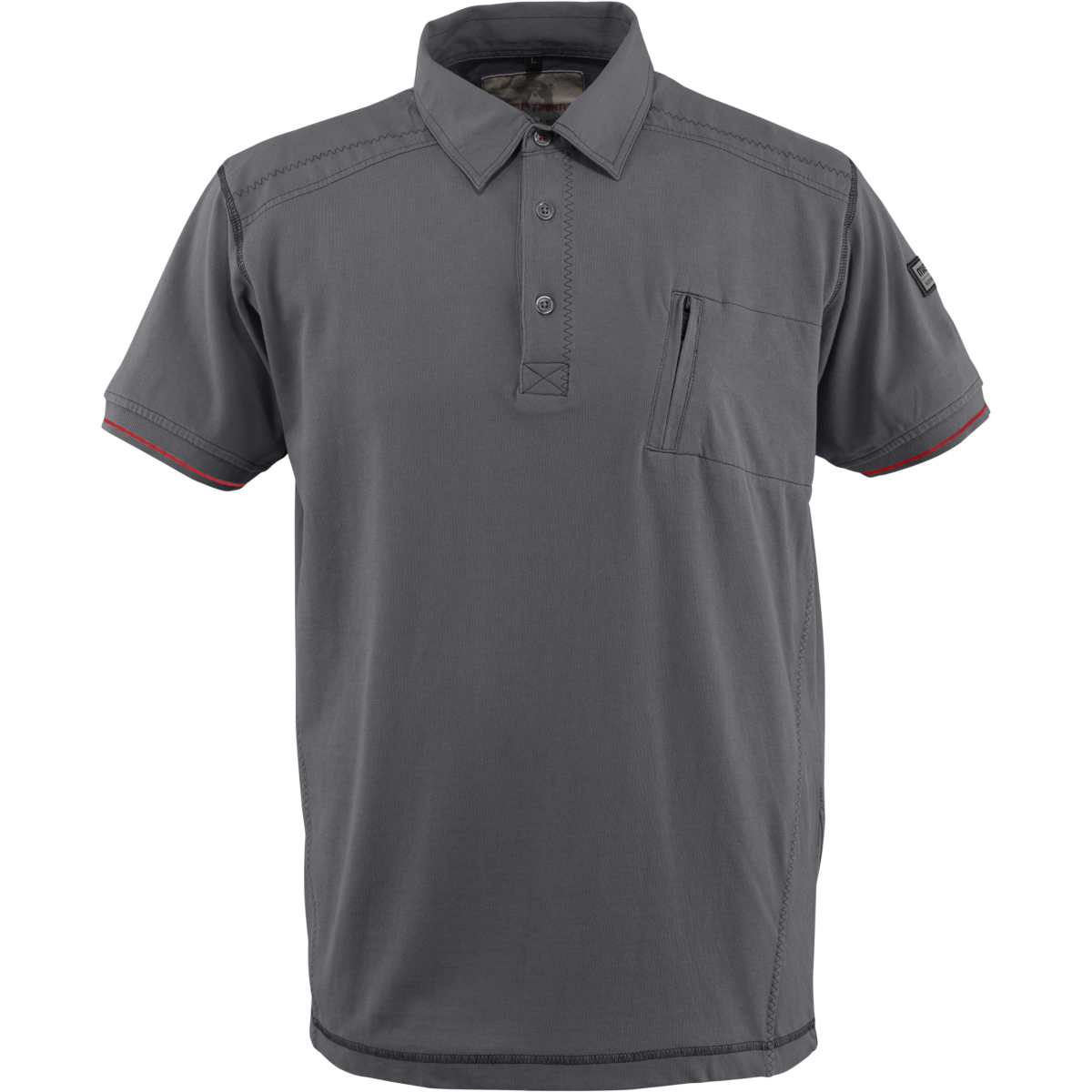 Poolopaita rintataskulla