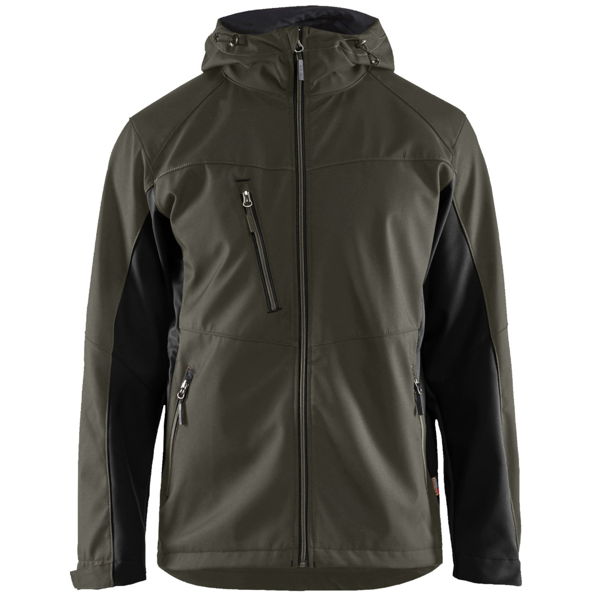 4753 Softshell-takki hupulla