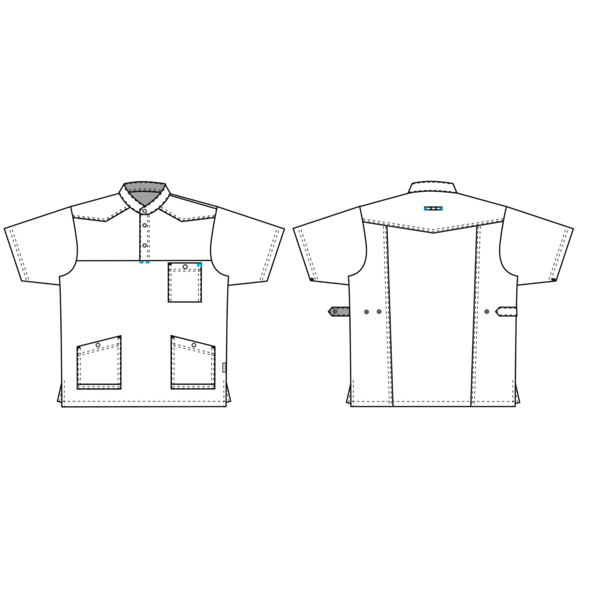 Unisex-paita/tunika Flair