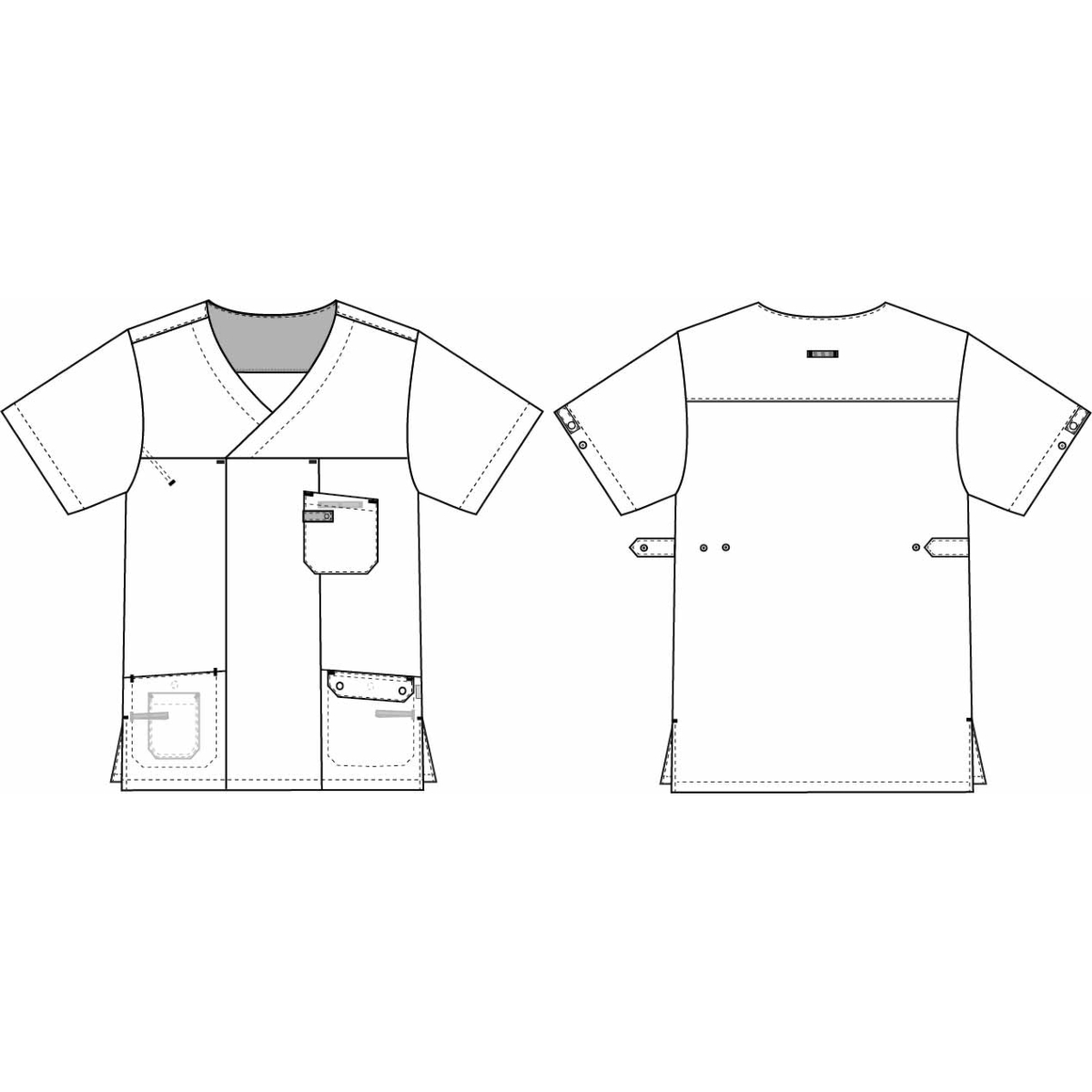 Rento ja sporttinen unisex-ateria kevyestä materiaalista, Picnic