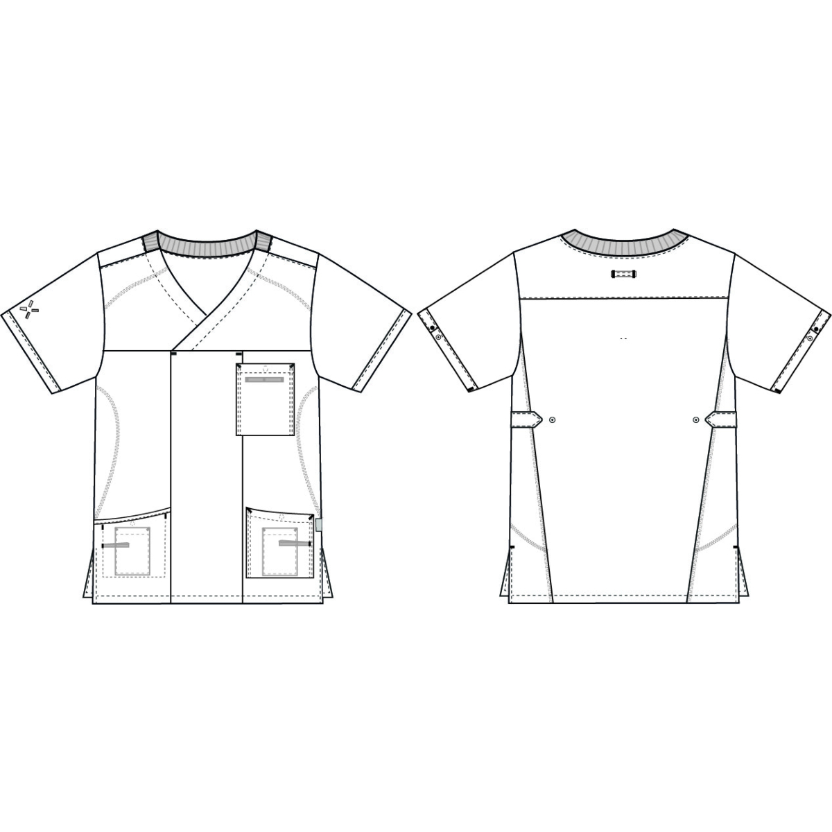 Unisex-työtakki, Sporttinen