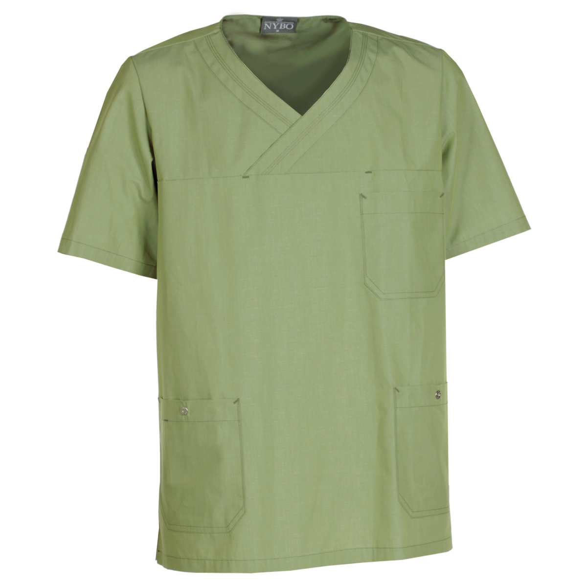 Unisex-hihainen työtakki, Luonnonvärinen