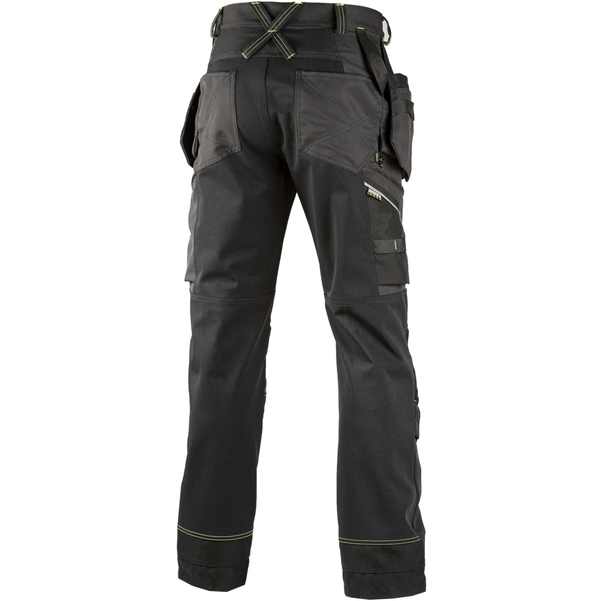 Superstretch-tyyliset, roikkuvilla taskuilla varustetut housut 6086