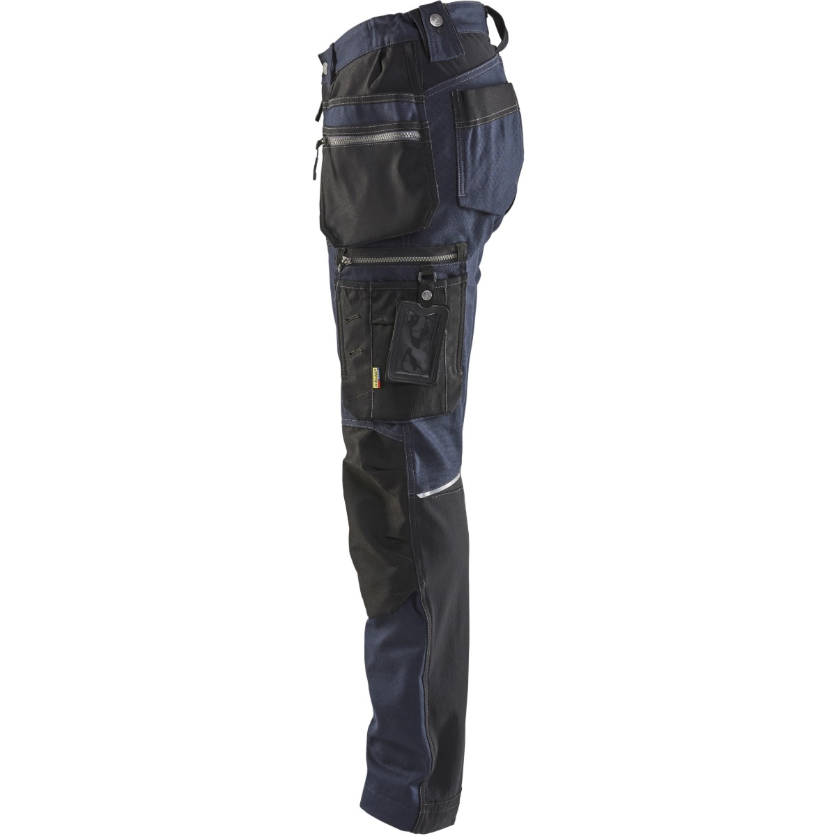 7115 Naisten riipputaskuhousut stretch