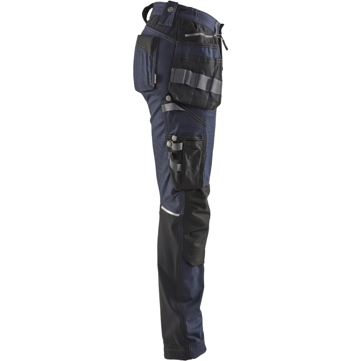 7115 Naisten riipputaskuhousut stretch