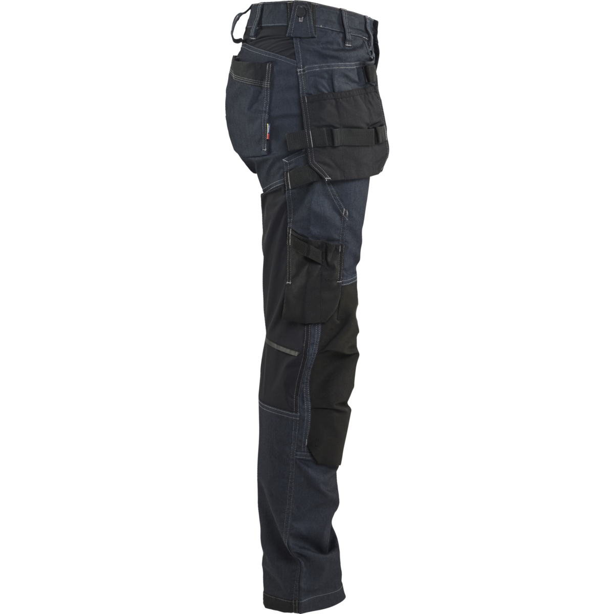 7132 Naisten riipputaskuhousut stretch