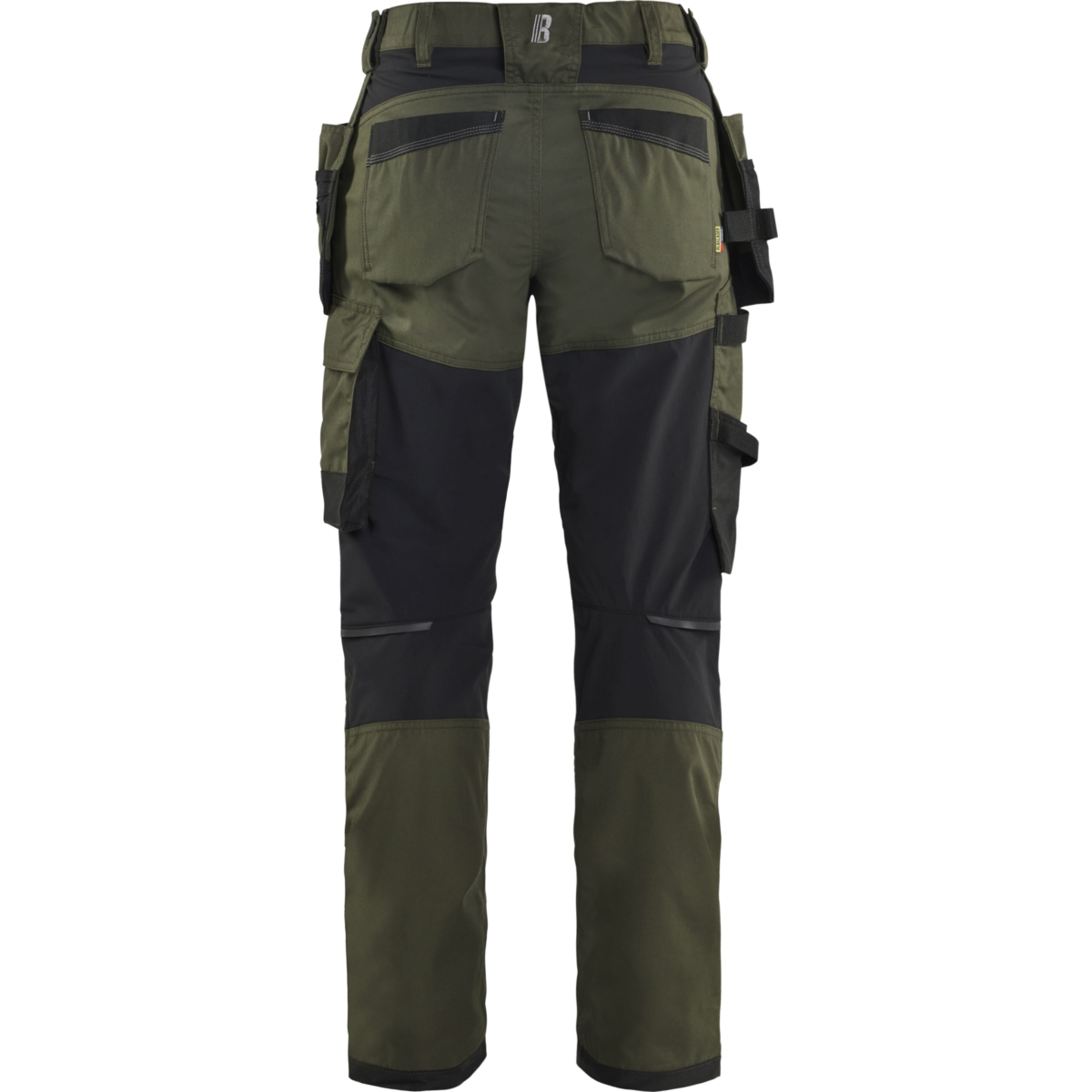 7132 Naisten riipputaskuhousut stretch