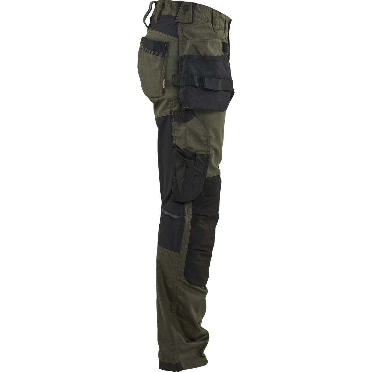 7132 Naisten riipputaskuhousut stretch