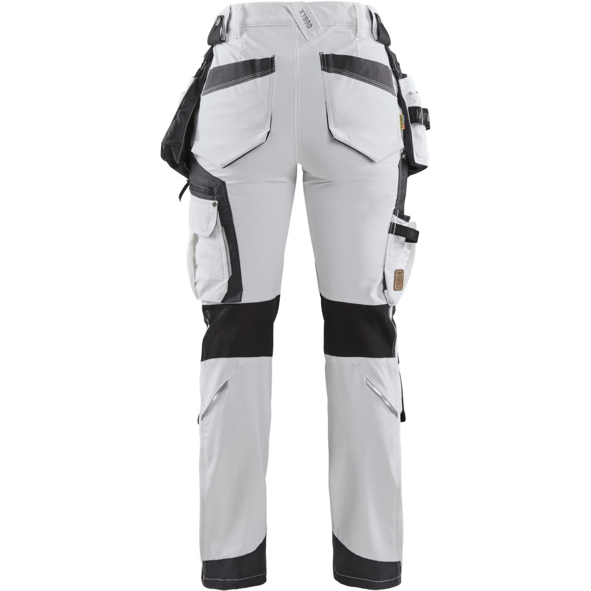 7179 Naisten maalarin riipputaskuhousut 4-way stretch