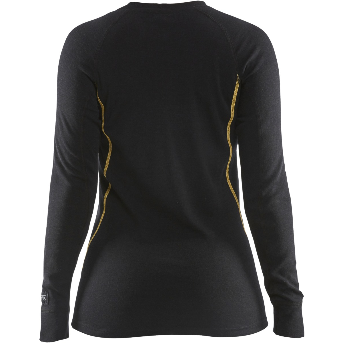 7213 Naisten palosuojattu pitkähihainen aluspaita, 68% merinovilla