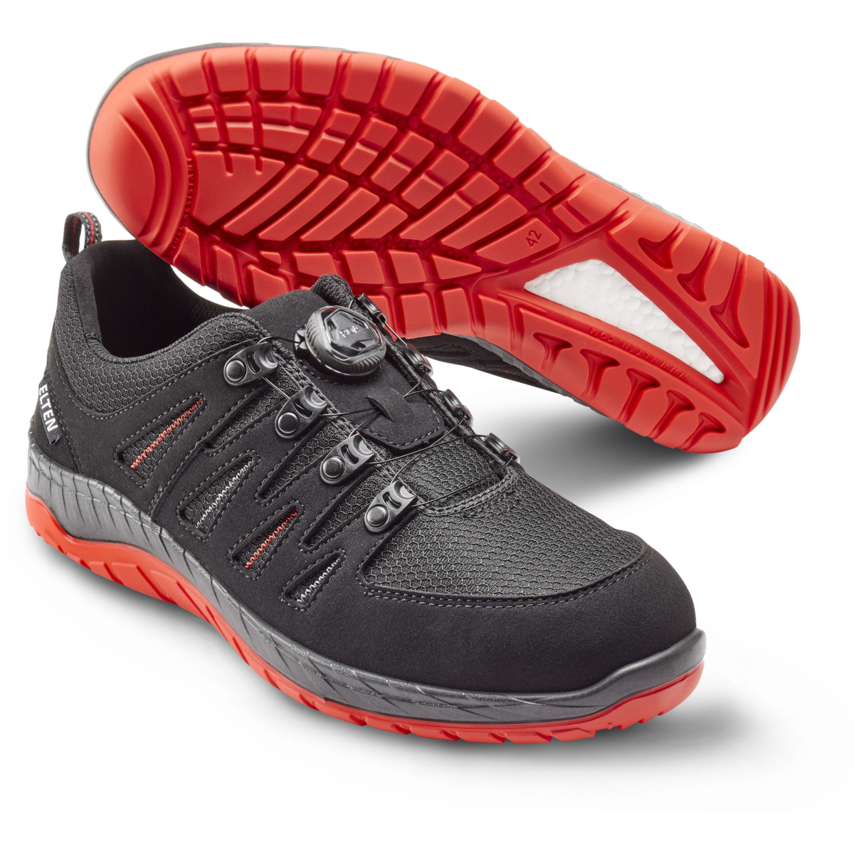 729151 Maddox BOA® Musta-Punainen Matalavartiset tennarit