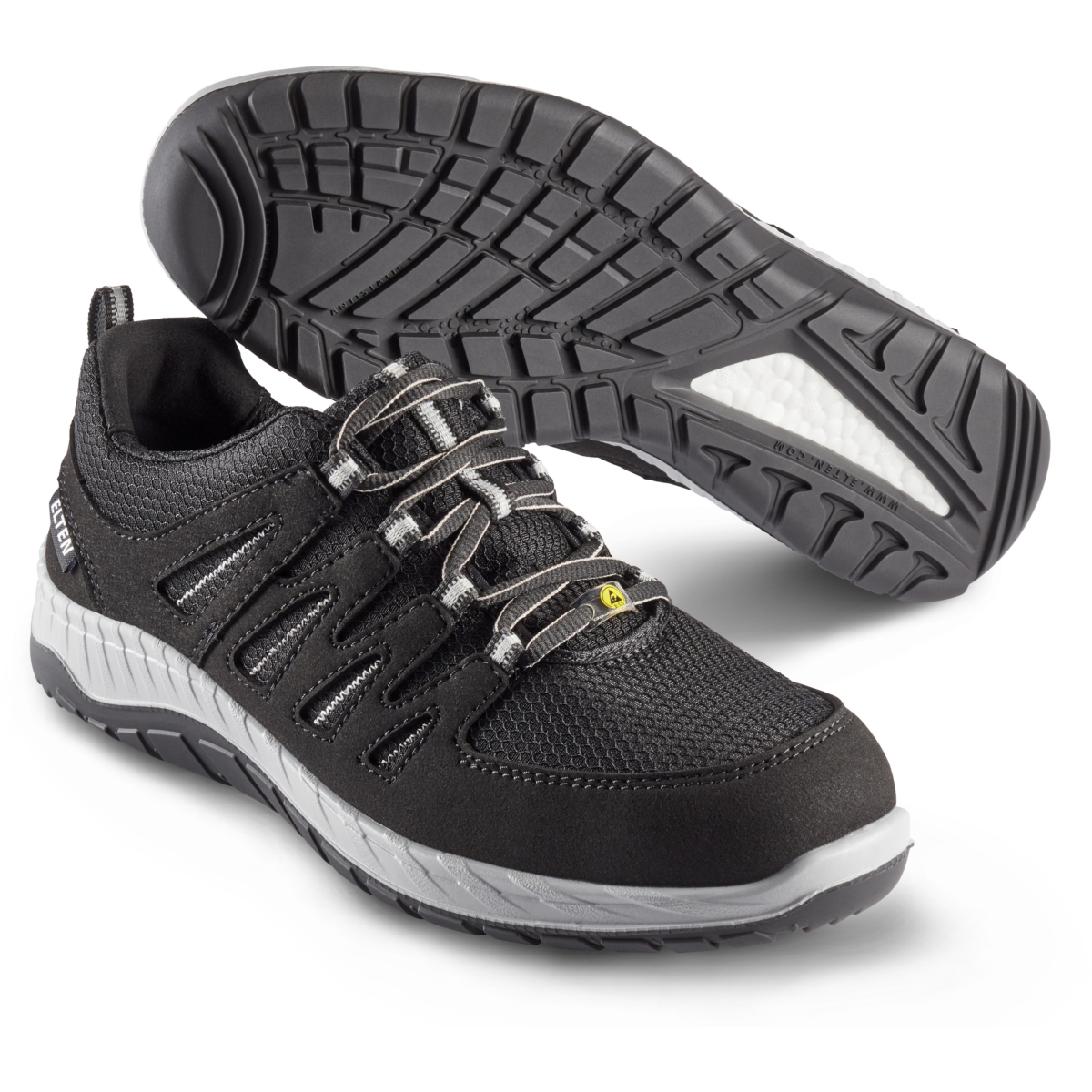 729461 Maddox musta-harmaa matala