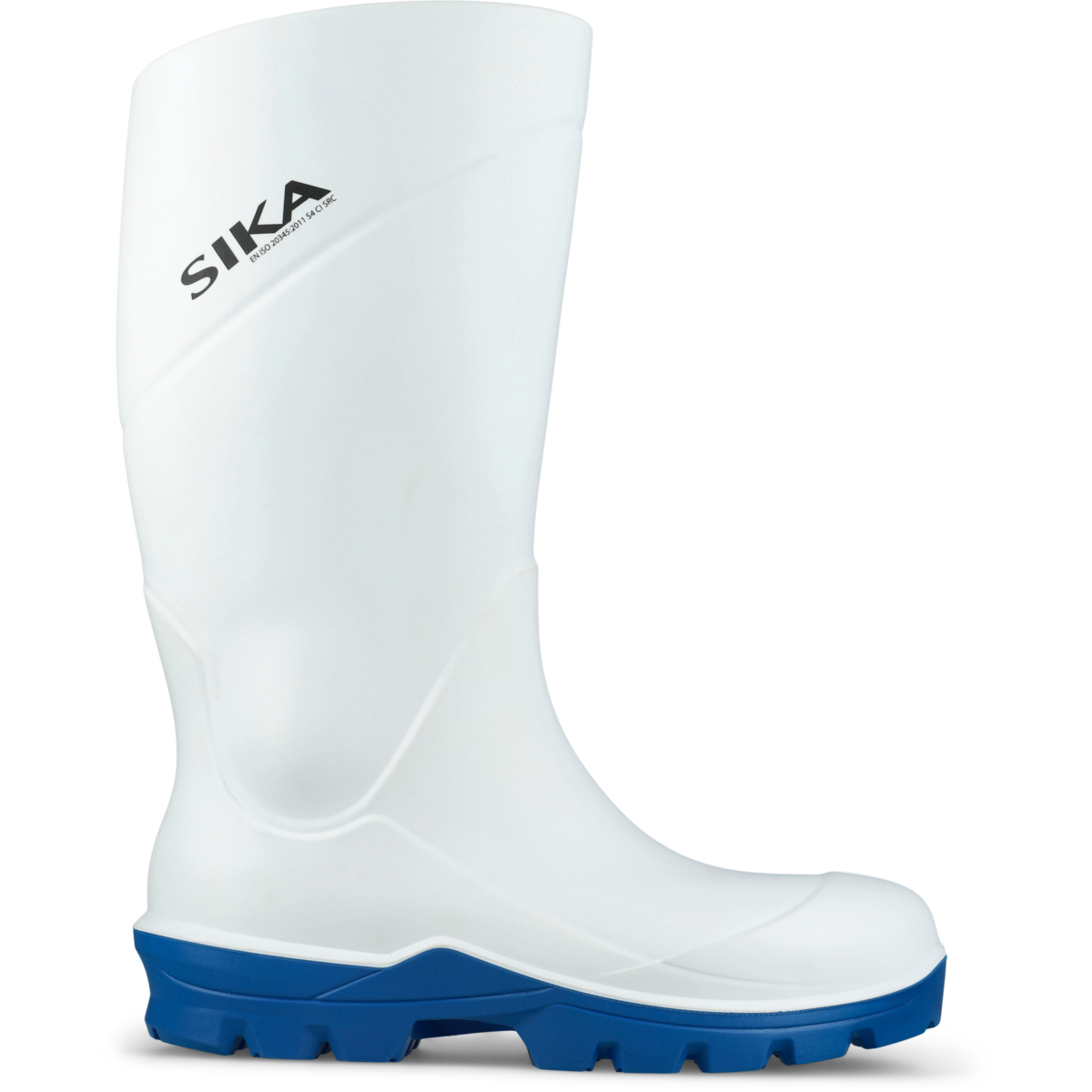 903601 Valkoinen PU-muovi, ei turvavaate