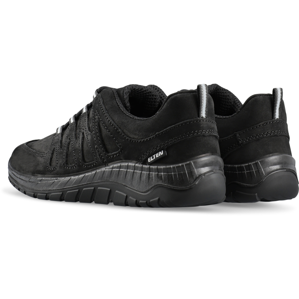 929563 Maddox musta nahka matalavartiset tennarit