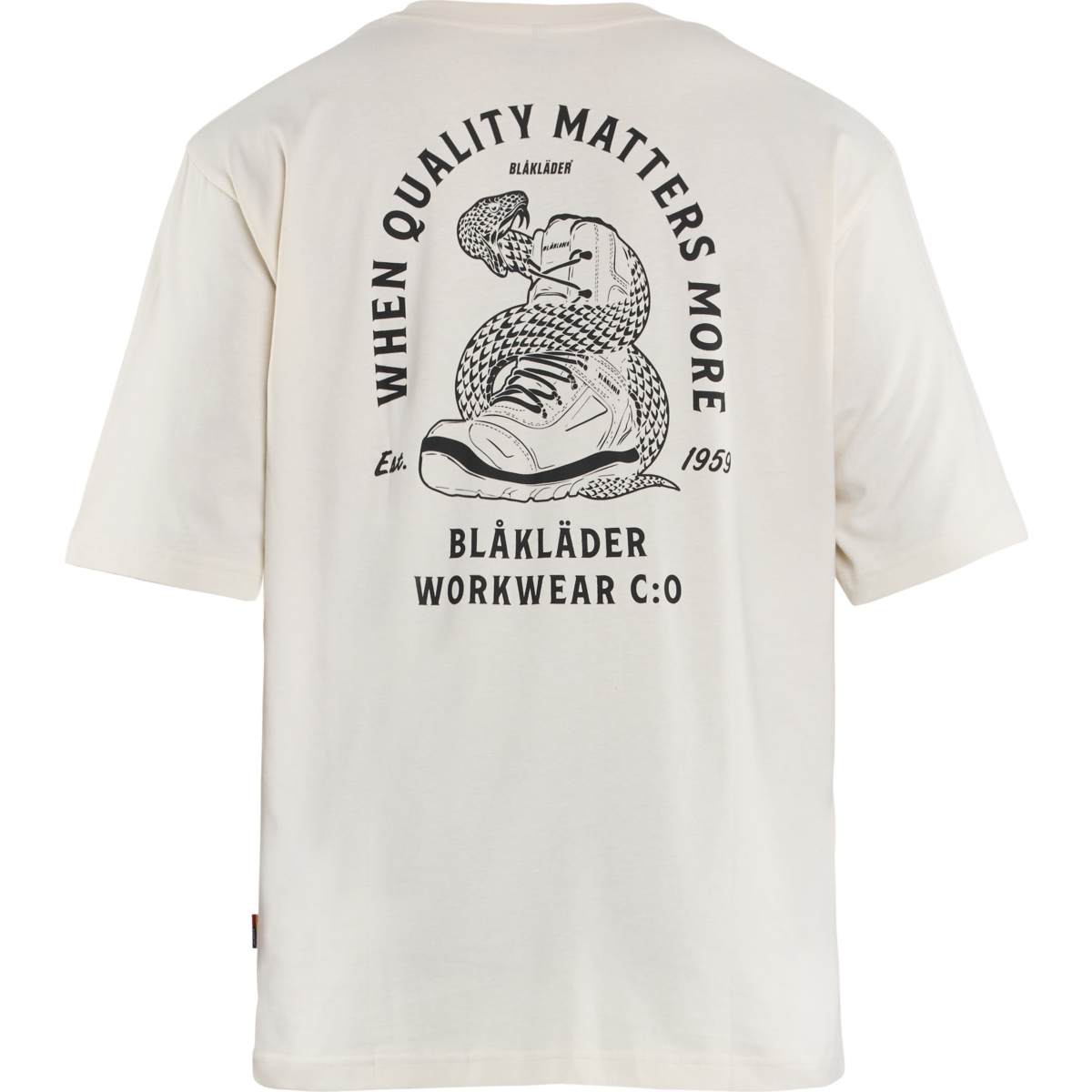 9427 Loose Fit T-paita, Snake