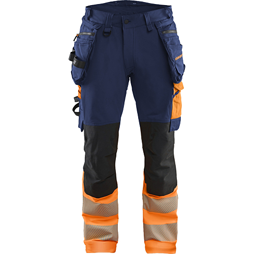1125 Highvis riipputaskuhousut 4-way stretch