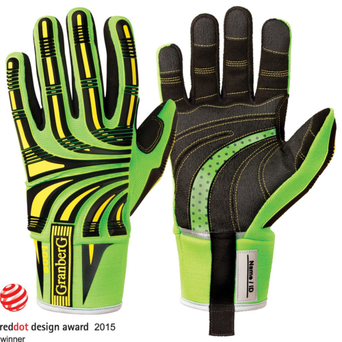 Viiltosuojakäsineet iskunvaimennuksella, 6 paria