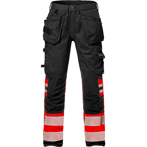 Huomioväriset työhousut, stretch-materiaalista, luokka 1, 2706 PLU