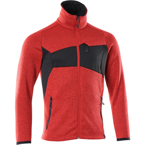 Neulottu neulepusero vetoketjulla