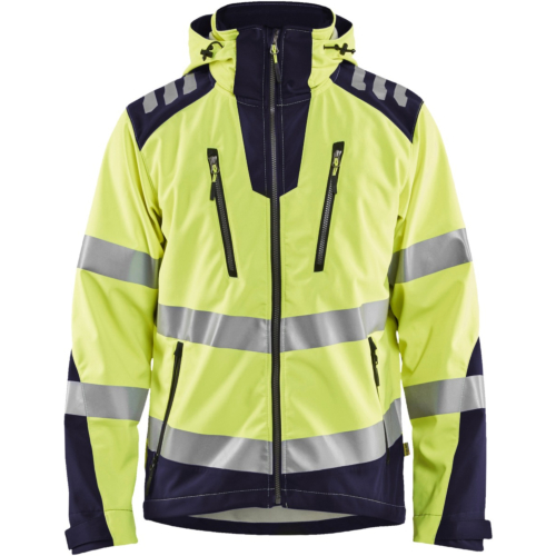 4491 Highvis softshell-takki