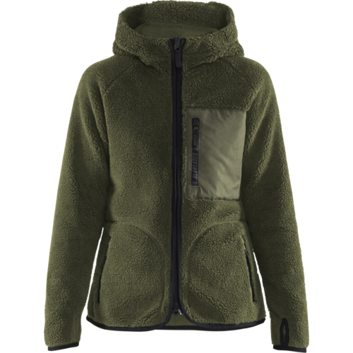 4727 Naisten pilè-takki hupulla