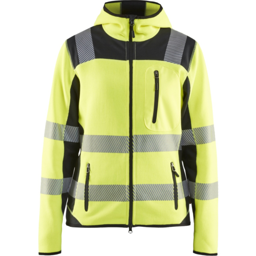 4967 Naisten highvis takki neulottu