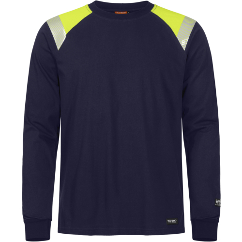 Palosuojattu t-paita, pitkähihainen