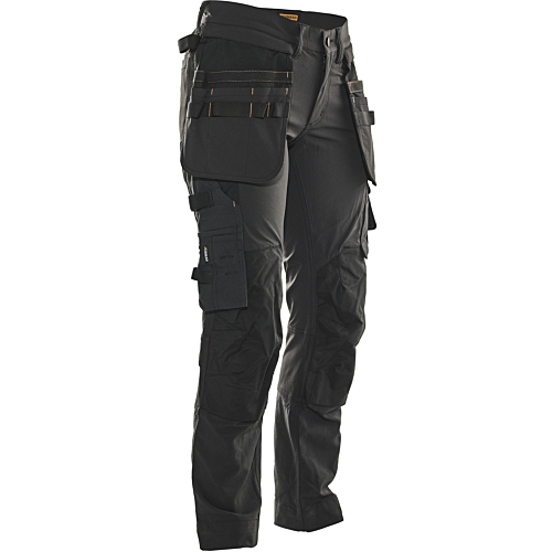 2371 Naisten Craftsman-housut, joustavat