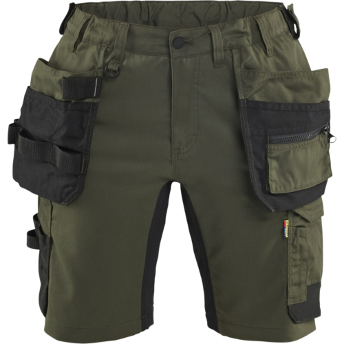 7133 Naisten riipputaskushortsit stretch