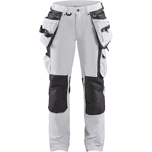 7179 Naisten maalarin riipputaskuhousut 4-way stretch